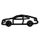 Ein Icon in Form eines Autos, das die Fahrzeugbau Branche repräsentiert
